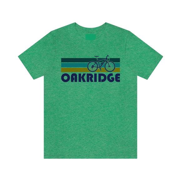 Oakridge T-Shirt - Retro Mountain Bike Adult Unisex Oakridge, Oregon T Shirt