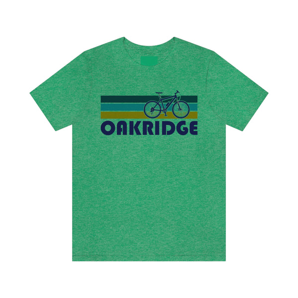 Oakridge T-Shirt - Retro Mountain Bike Adult Unisex Oakridge, Oregon T Shirt