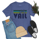 Vail T-Shirt - Retro Mountain Bike Adult Unisex Vail, Colorado T Shirt-52