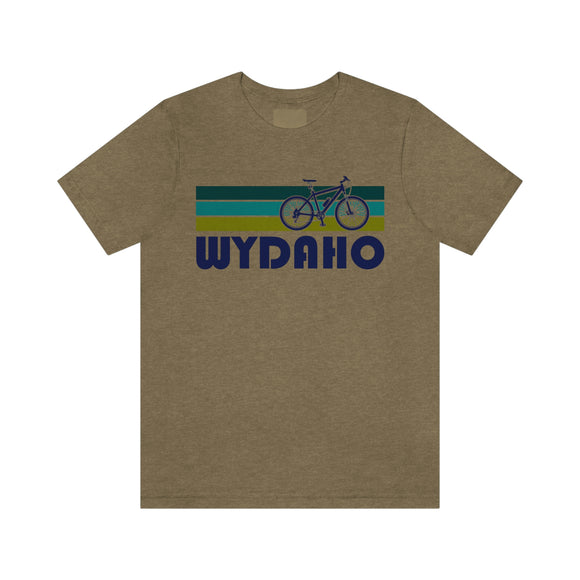 Wydaho T-Shirt - Retro Mountain Bike Adult Unisex Wydaho T Shirt