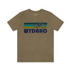 Wydaho T-Shirt - Retro Mountain Bike Adult Unisex Wydaho T Shirt