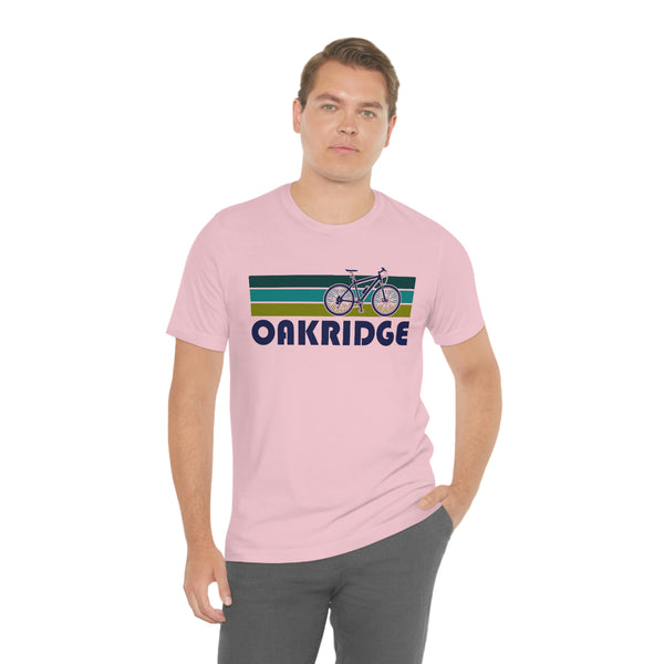 Oakridge T-Shirt - Retro Mountain Bike Adult Unisex Oakridge, Oregon T Shirt