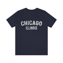 Chicago, Illinois Shirt - Paint Text Unisex Chicago T-Shirt-17