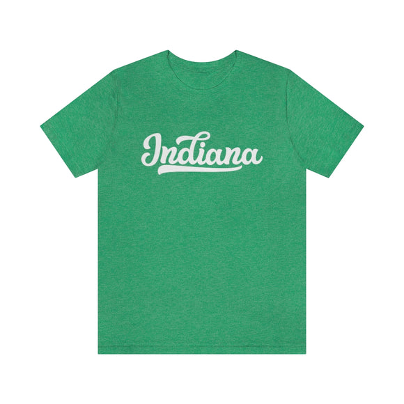 Indiana T-Shirt - Hand Lettered Unisex Indiana Shirt