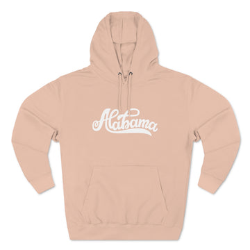 Buy pale-pink Premium Alabama Hoodie - Script Unisex Sweatshirt