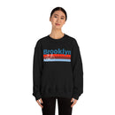 Brooklyn, New York Sweatshirt Retro Bike - Unisex Adult Crewneck Brooklyn Sweatshirt-10