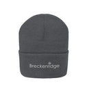 Breckenridge, Colorado Knit Beanie - Adult Embroidered Snowflake Breckenridge Knit Hat-6