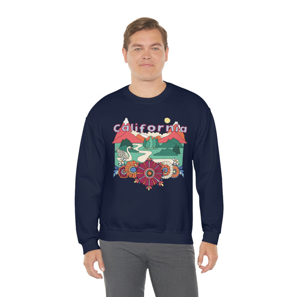 California Sweatshirt - Boho / Hippie Unisex
