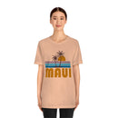 Maui, Hawaii T-Shirt - Retro Palm Tree Unisex Maui Shirt-2