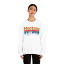 Montana Sweatshirt - Mountain & Birds Unisex-2