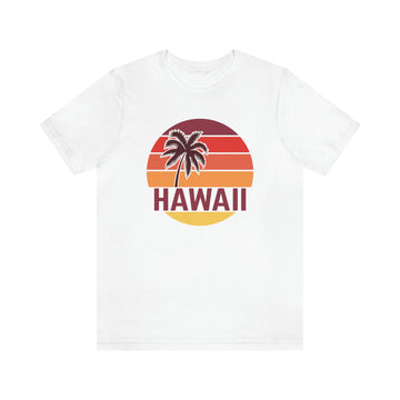 Hawaii T-Shirt - Retro Palm Tree Unisex Hawaii Shirt