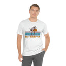 East Hampton, New York T-Shirt - Retro Palm Tree Unisex East Hampton Shirt-14