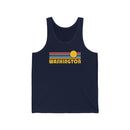 Washington Tank Top - Unisex Washington Tank Top Retro Sun-1