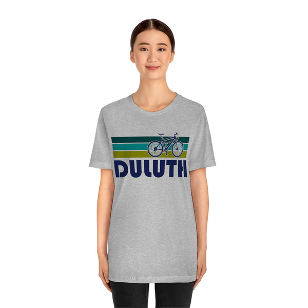 Duluth T-Shirt - Retro Mountain Bike Adult Unisex Duluth, Minnesota T Shirt