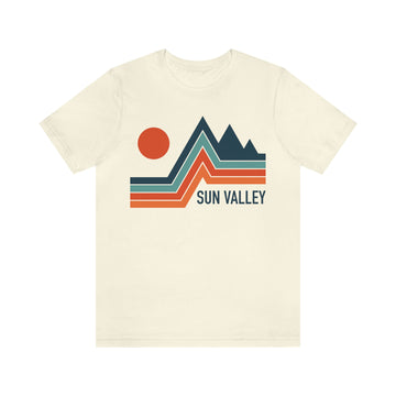 Sun Valley, Idaho T-Shirt - Retro Mountain Unisex Sun Valley Shirt