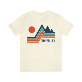 Sun Valley, Idaho T-Shirt - Retro Mountain Unisex Sun Valley Shirt