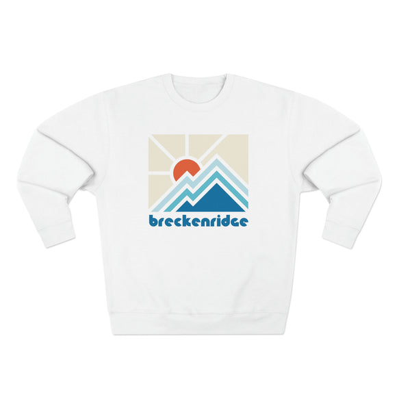 Premium Breckenridge, Colorado Crewneck Sweatshirt - Retro Unisex Sweatshirt