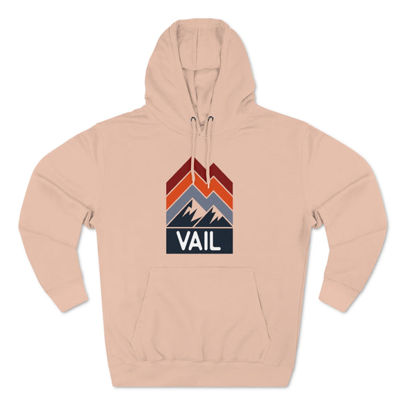 Premium Vail, Colorado Hoodie - Retro Unisex Sweatshirt