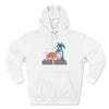 Premium Santa Monica, California Hoodie - Palm Tree Unisex Sweatshirt