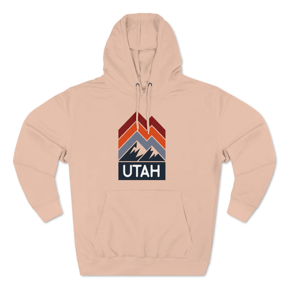 Premium Utah Hoodie - Retro Unisex Sweatshirt