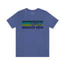 Jackson Hole T-Shirt - Retro Mountain Bike Adult Unisex Jackson Hole, Wyoming T Shirt-46