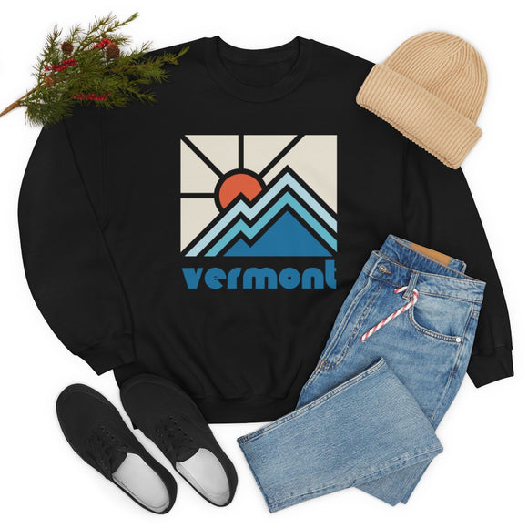 Vermont Sweatshirt - Mountain Sun Unisex