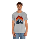 Colorado T-Shirt - Retro Mountain Line Unisex Colorado Shirt-39