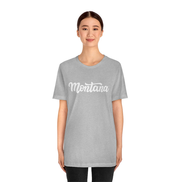 Montana T-Shirt - Hand Lettered Unisex Montana Shirt