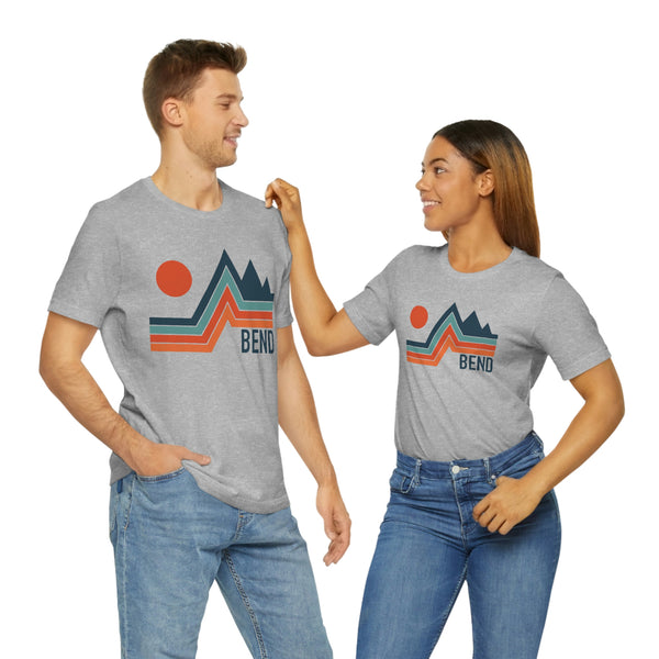 Bend, Oregon T-Shirt - Retro Mountain Unisex Bend Shirt