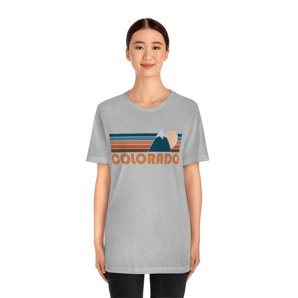 Colorado T-Shirt - Retro Mountain Unisex Colorado Shirt