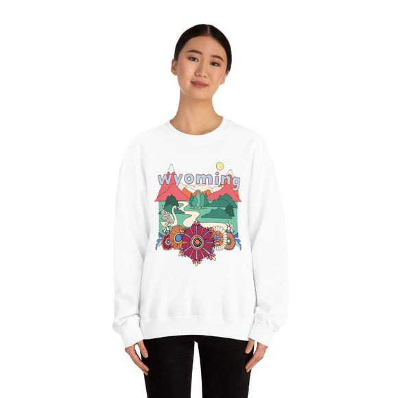 Wyoming Sweatshirt - Boho / Hippie Unisex
