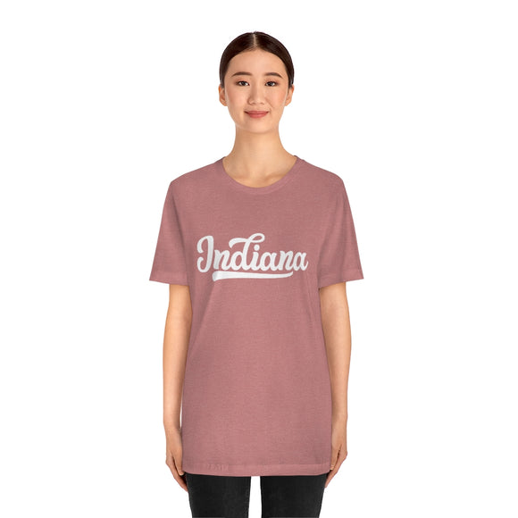 Indiana T-Shirt - Hand Lettered Unisex Indiana Shirt