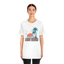 Long Beach, California T-Shirt - Retro Palm Tree & Beach Unisex Long Beach Shirt-11