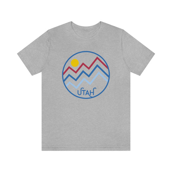 Utah T-Shirt - Retro Unisex Utah T Shirt