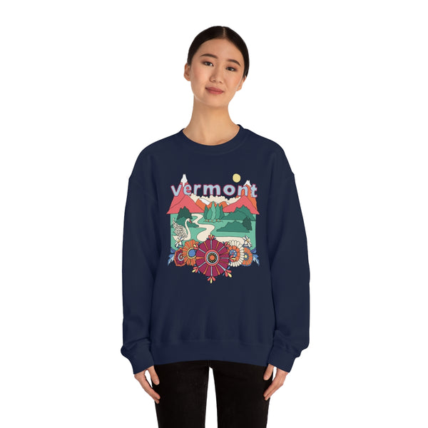 Vermont Sweatshirt - Boho / Hippie Unisex