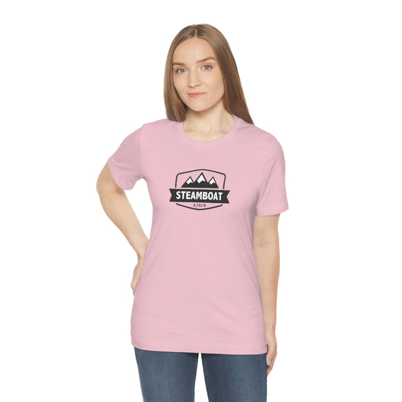 Steamboat, Colorado T-Shirt - Altitude Badge Unisex Steamboat Shirt
