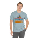 Miami, Florida T-Shirt - Retro Palm Tree Unisex Miami Shirt-32
