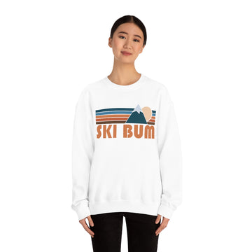 Ski Bum Sweatshirt - Retro Mountain Unisex - 0