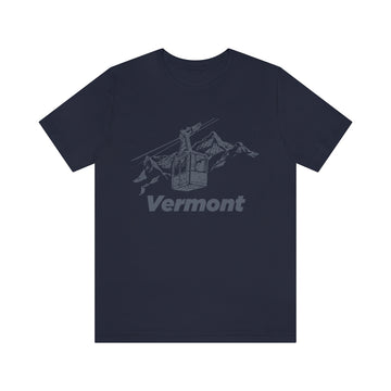 Buy navy Vermont T-Shirt - Retro Unisex Vermont T Shirt