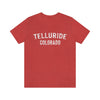 Telluride, Colorado Shirt - Paint Text Unisex Telluride T-Shirt