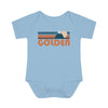 Golden Baby Bodysuit - Retro Mountain Golden, Colorado Baby Bodysuit