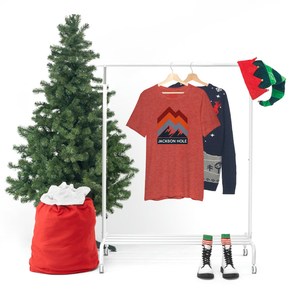 Jackson Hole, Wyoming T-Shirt - Retro Mountain Unisex Jackson Hole Shirt