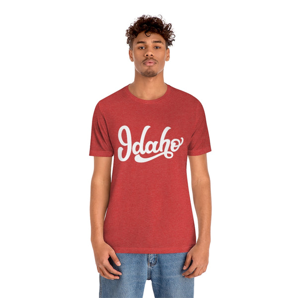 Idaho T-Shirt - Hand Lettered Unisex Idaho Shirt