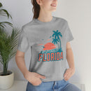 Florida T-Shirt - Retro Palm Tree & Beach Unisex Florida Shirt-47