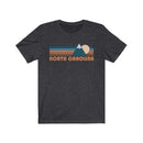 North Carolina T-Shirt - Retro Mountain Adult Unisex North Carolina T Shirt-6