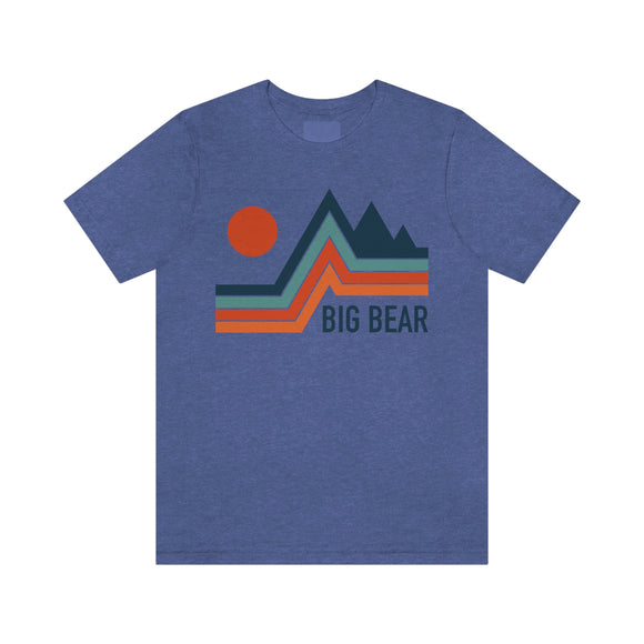 Big Bear, California T-Shirt - Retro Mountain Unisex Big Bear Shirt