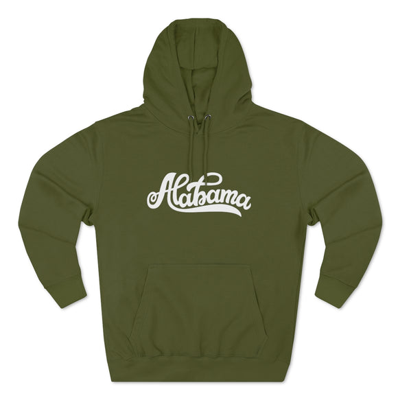 Premium Alabama Hoodie - Script Unisex Sweatshirt
