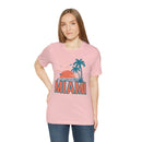 Miami, Florida T-Shirt - Retro Palm Tree & Beach Unisex Miami Shirt-101