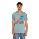 Key West, Florida T-Shirt - Retro Palm Tree & Beach Unisex Key West Shirt-4