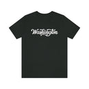 Washington T-Shirt - Hand Lettered Unisex Washington Shirt-7